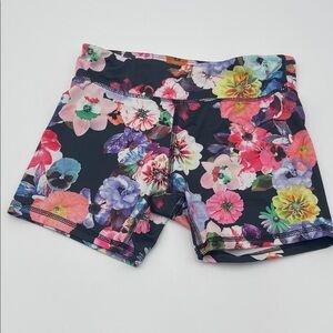 Old Navy Active Floral Shorts Girls